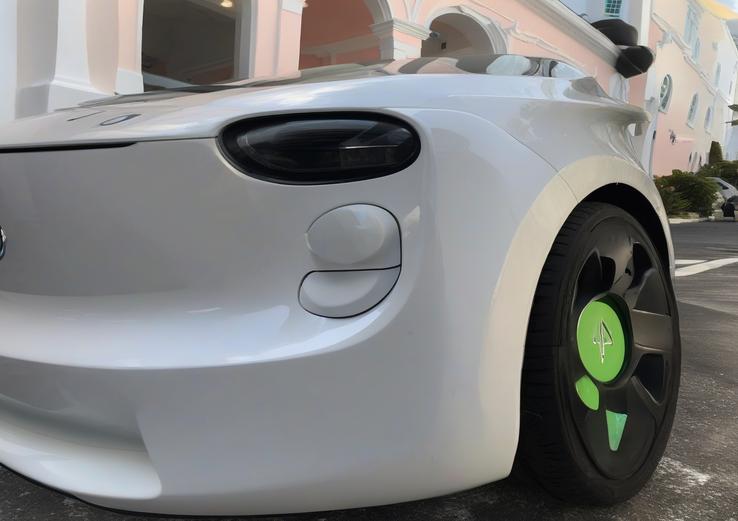 close-up of where can i charge a yoyo electric car in bermuda