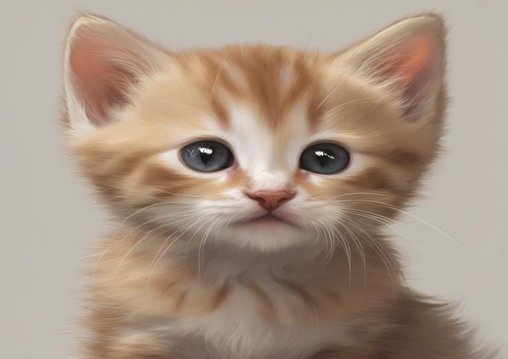 close-up of what to do when you first get a kitten