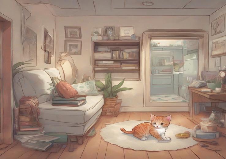 interior with what to do when you first get a kitten 2025