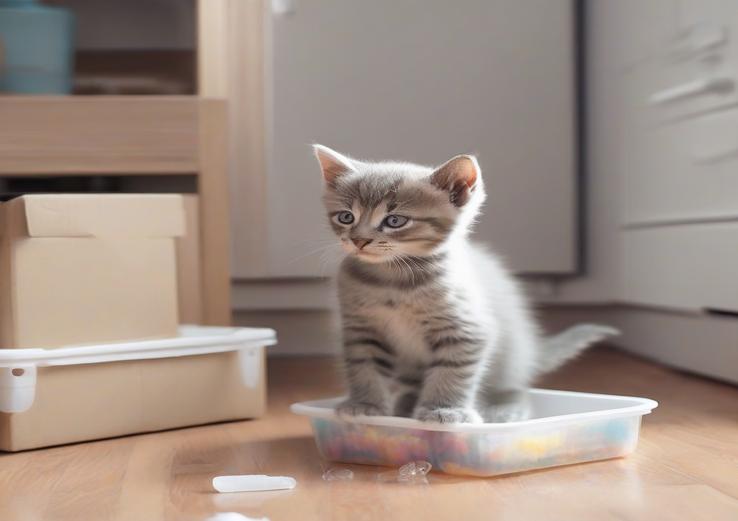 interior with how to litter train a kitten in an apartment 2025