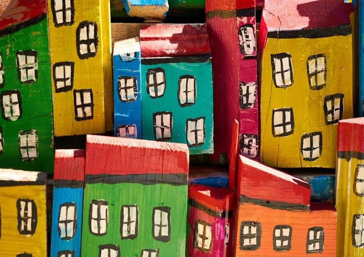 close-up of diy kitten toys to keep them busy