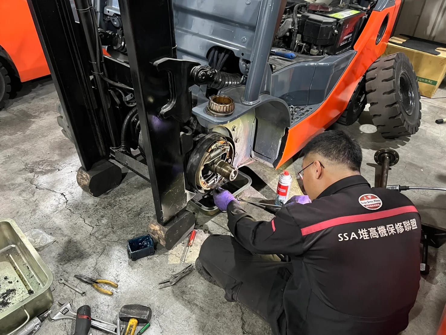 TOYOTA堆高機維修
