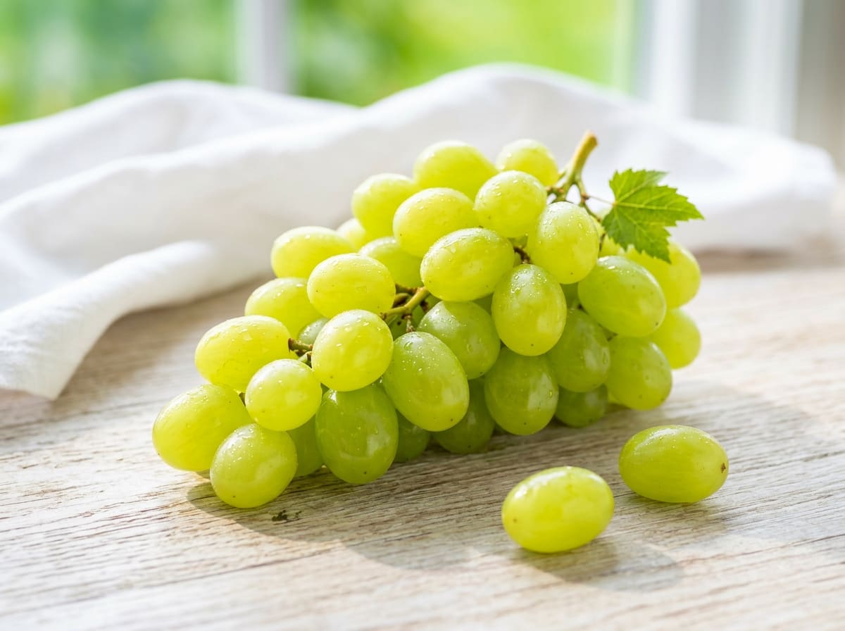 Green grapes