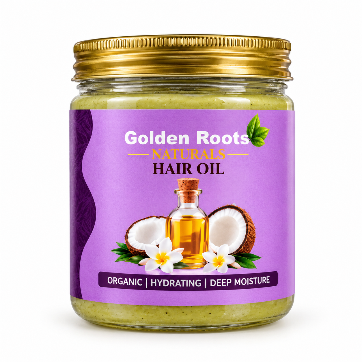 Golden Roots Natural Hair Oil
