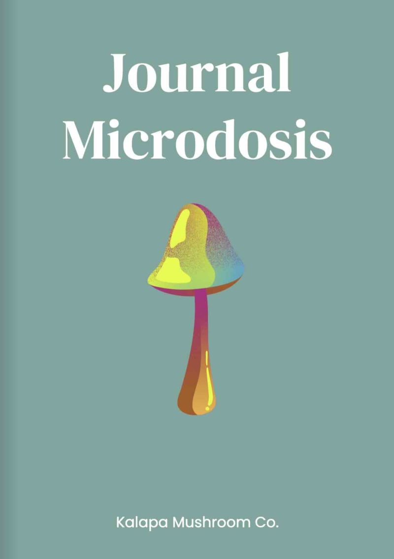 Portada del Journal Microdosis de Kalapa Mushroom Co.