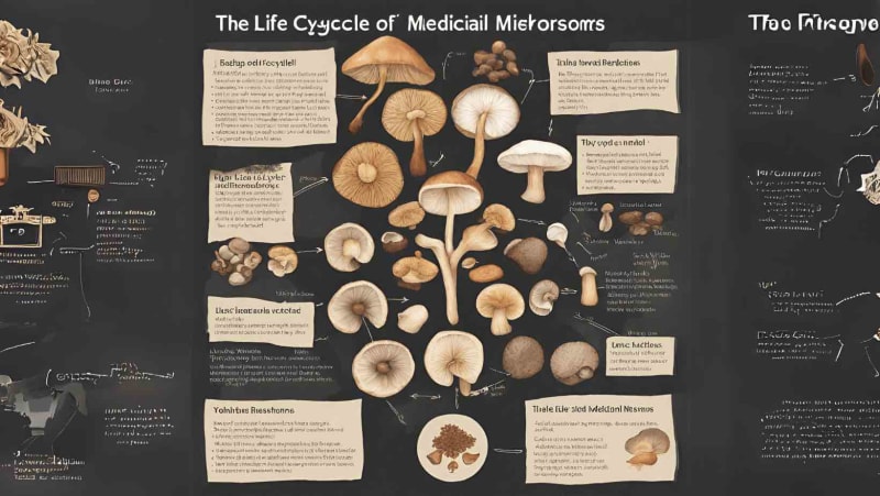 El Ciclo de Vida de los Hongos Medicinales ~ Desde la Tierra a la Sanación