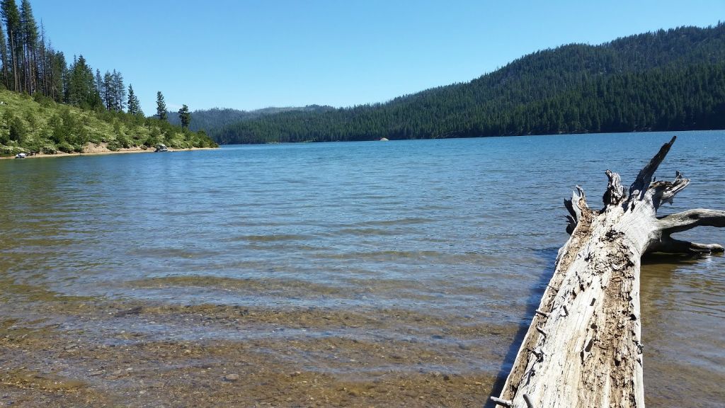 Butt Valley Reservoir in Plumas County, CA