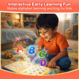 Lifelong IntelliPlay Book for Kids | Intelligent Book with Alphabets, Numbers, Shapes & Phonics | Interactive Sound Book with Marker | Screen Free Learn & Play Sound Book for Kids thumbnail 5
