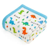 Muslin Baby Blanket for Newborns & Toddlers | 2-Layer Muslin & Sherpa All-Season Blanket | Soft AC Wrap for Baby Boys & Girls thumbnail 1