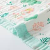 Muslin Baby Blanket for Newborns & Toddlers | 2-Layer Muslin & Sherpa All-Season Blanket | Soft AC Wrap for Baby Boys & Girls thumbnail 4
