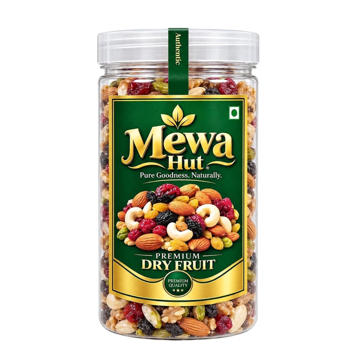 Mewa Hut Healthy Assorted Dry Fruits Mix 400g | Crunchy Nutty Snack Blend for Everyday Enjoyment