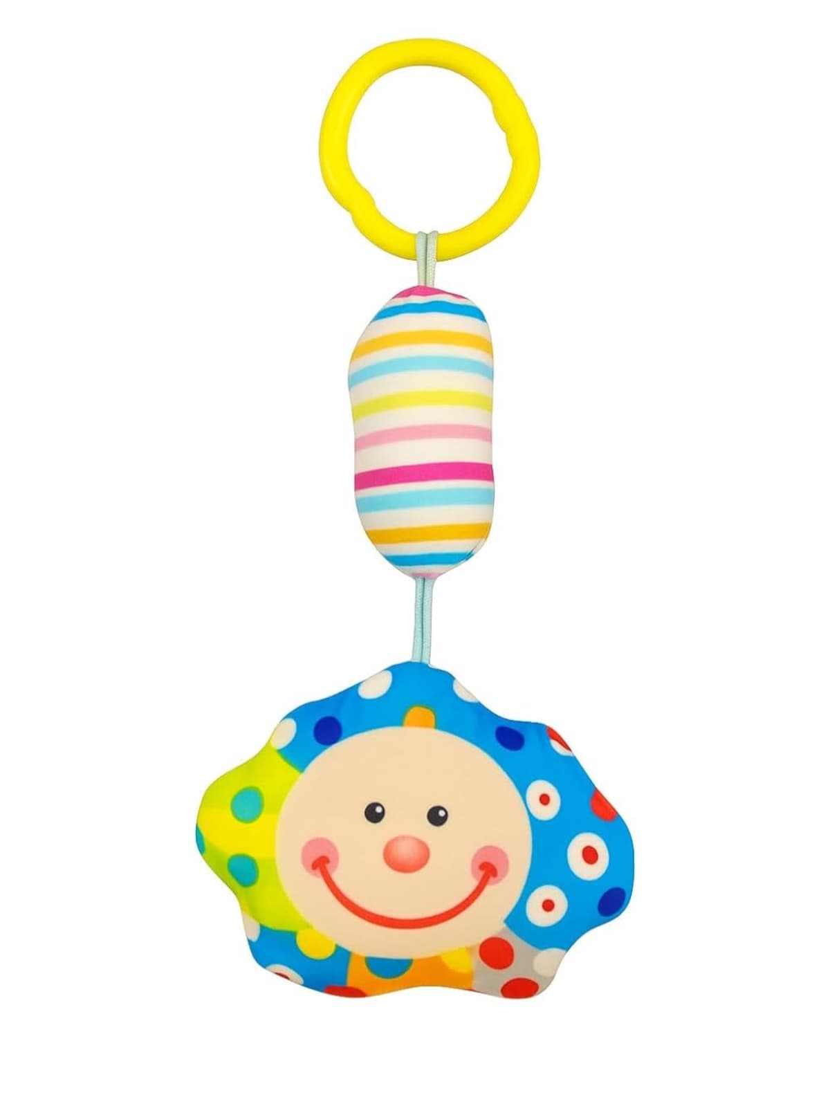 Cradle Crib and Stroller Push Playing Toy Car Hanging Rattle/Teether-Smile