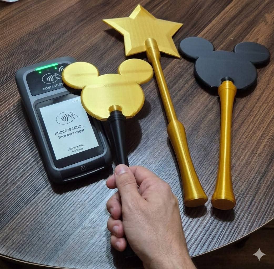 Varitas de Pago Mágicas - producto personalizado 3D Kreandoen3d México (2)