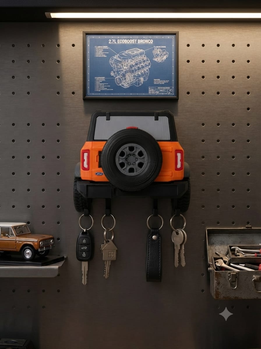 Soporte para llaves de Auto - producto personalizado 3D Kreandoen3d México (4)