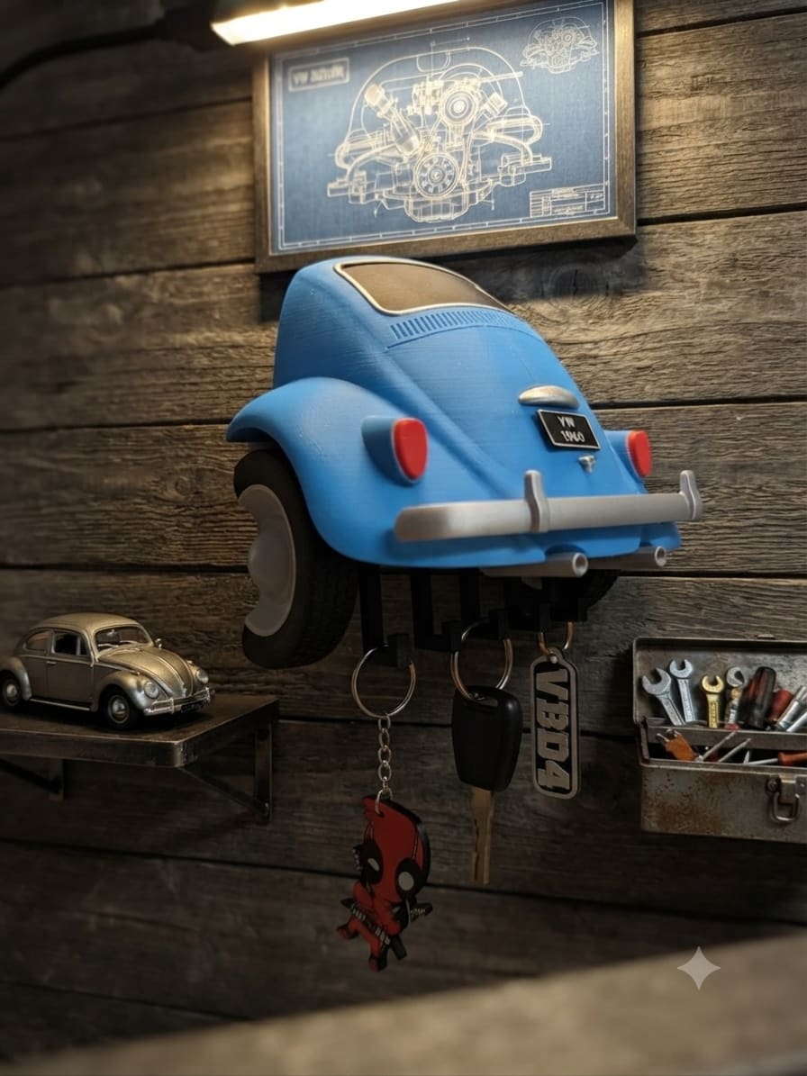 Soporte para llaves de Auto - producto personalizado 3D Kreandoen3d México (5)