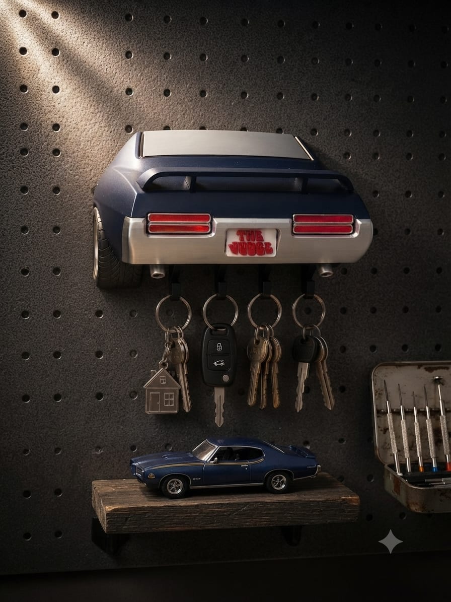Soporte para llaves de Auto - producto personalizado 3D Kreandoen3d México (7)