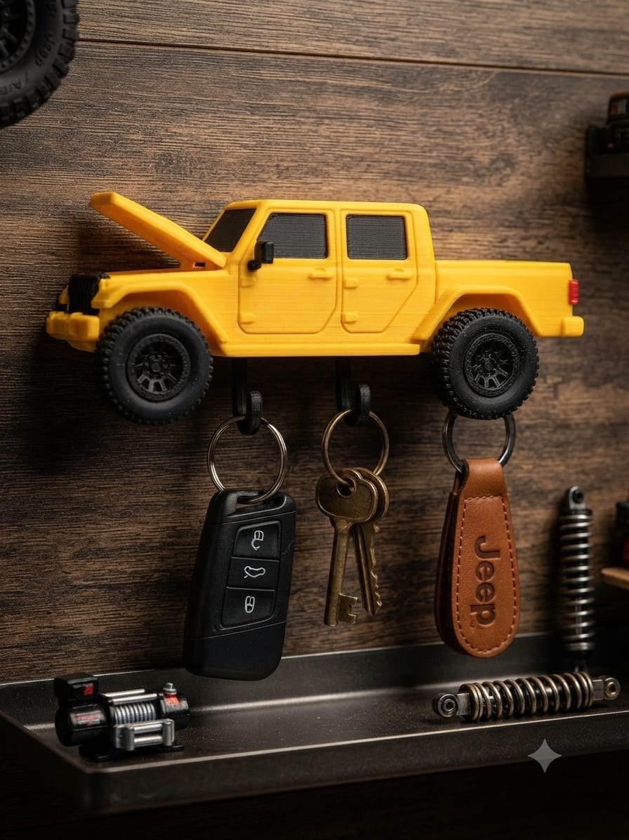 Soporte para llaves de Auto - producto personalizado 3D Kreandoen3d México (8)