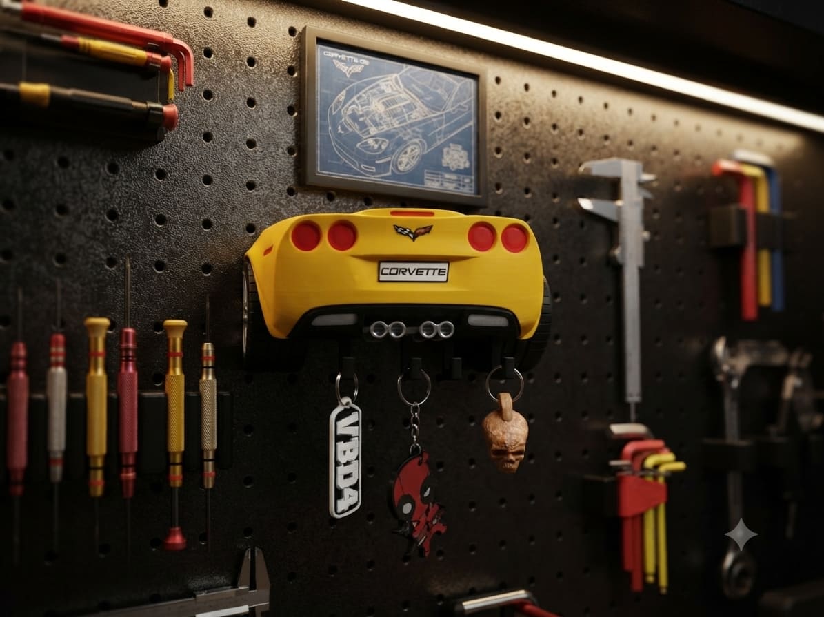 Soporte para llaves de Auto - producto personalizado 3D Kreandoen3d México (10)
