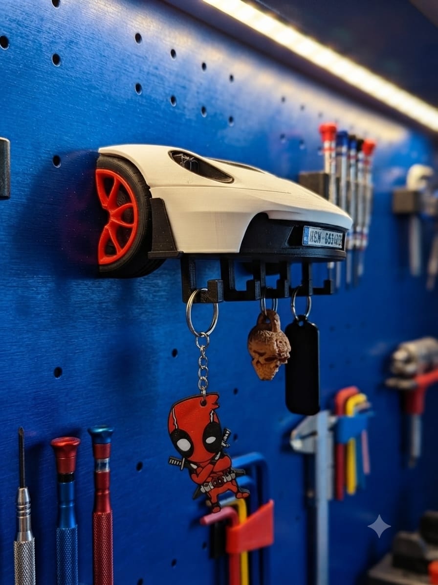 Soporte para llaves de Auto - producto personalizado 3D Kreandoen3d México (13)