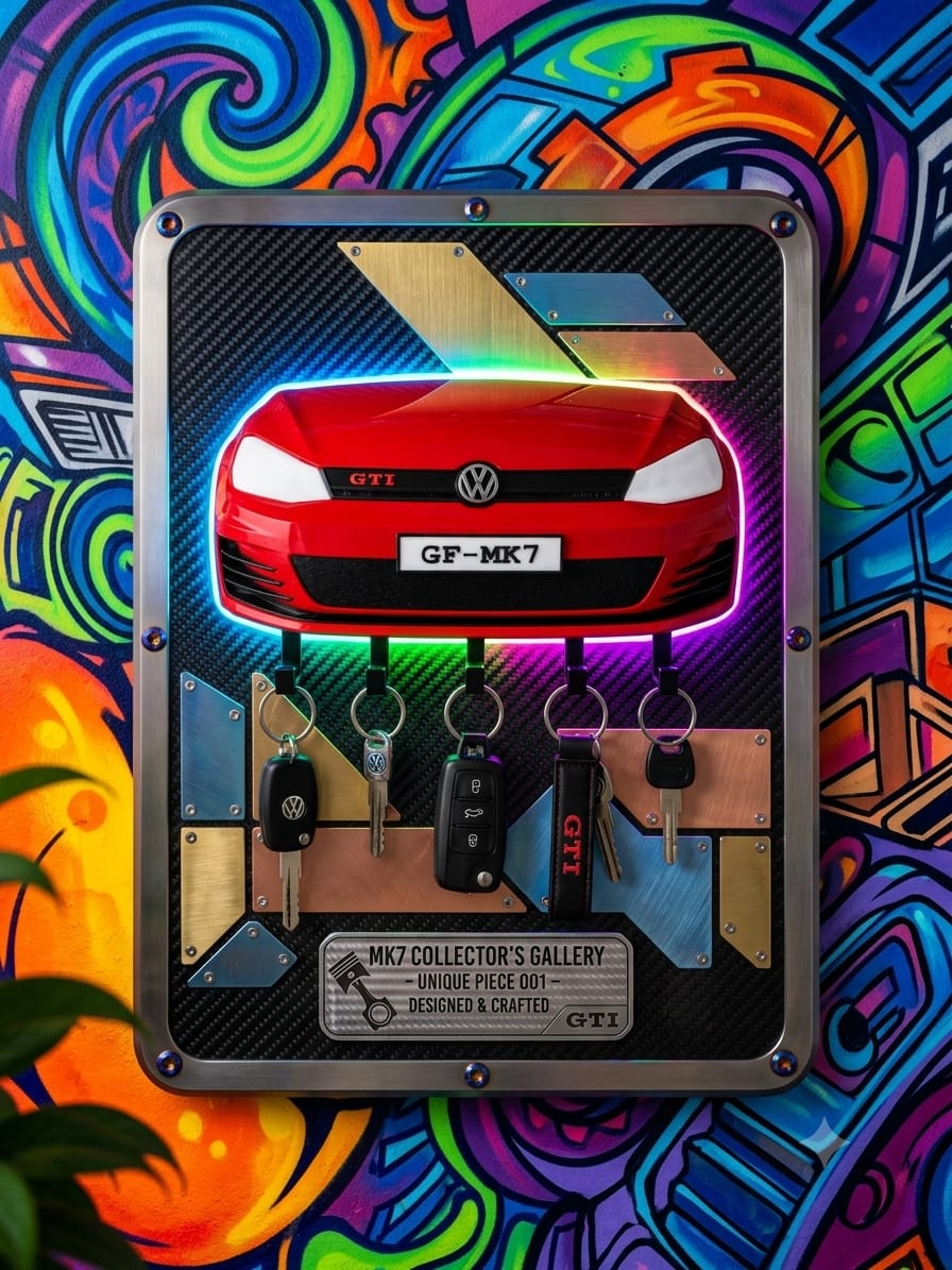 Soporte para llaves de Auto - producto personalizado 3D Kreandoen3d México (21)