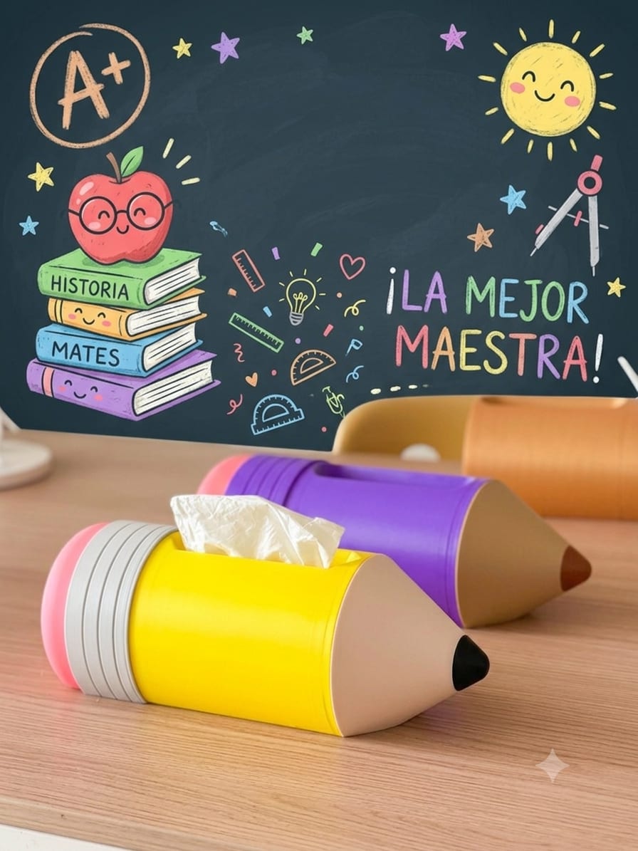 Porta Lápiz - producto personalizado 3D Kreandoen3d México (10)
