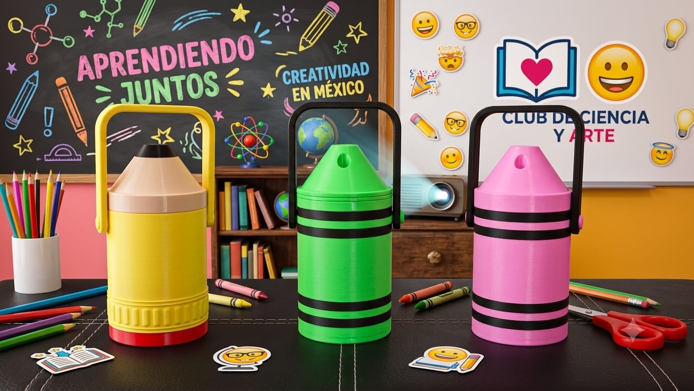 Porta Lápiz - producto personalizado 3D Kreandoen3d México (17)
