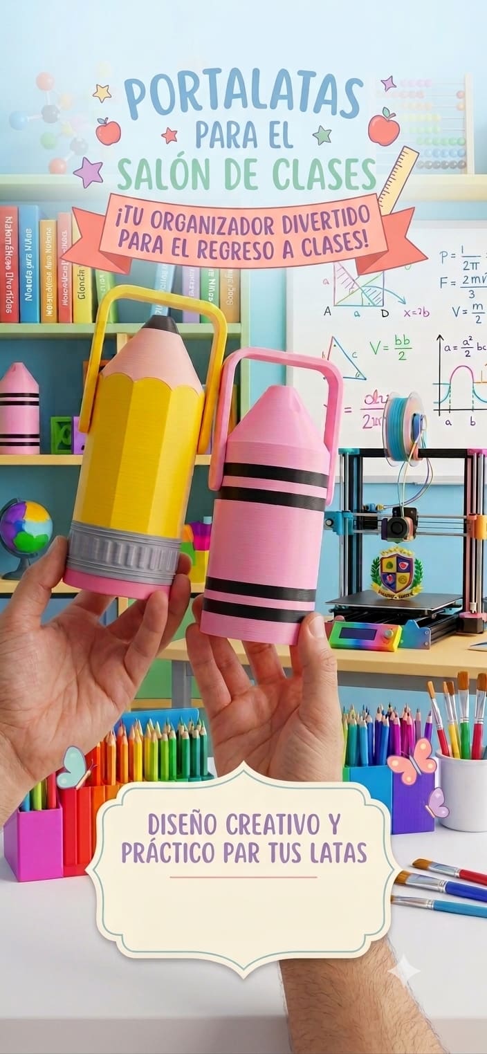 Porta Lápiz - producto personalizado 3D Kreandoen3d México (27)