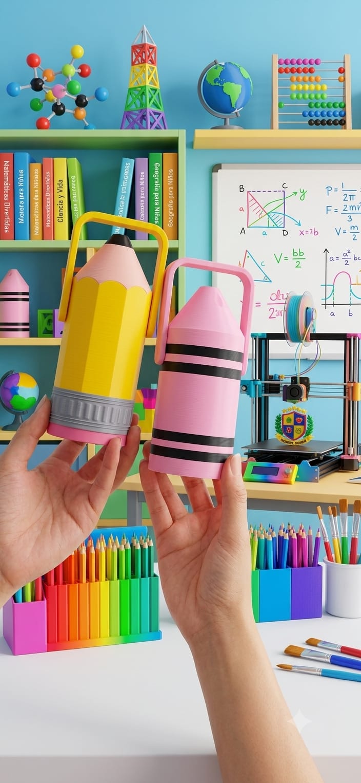 Porta Lápiz - producto personalizado 3D Kreandoen3d México (28)