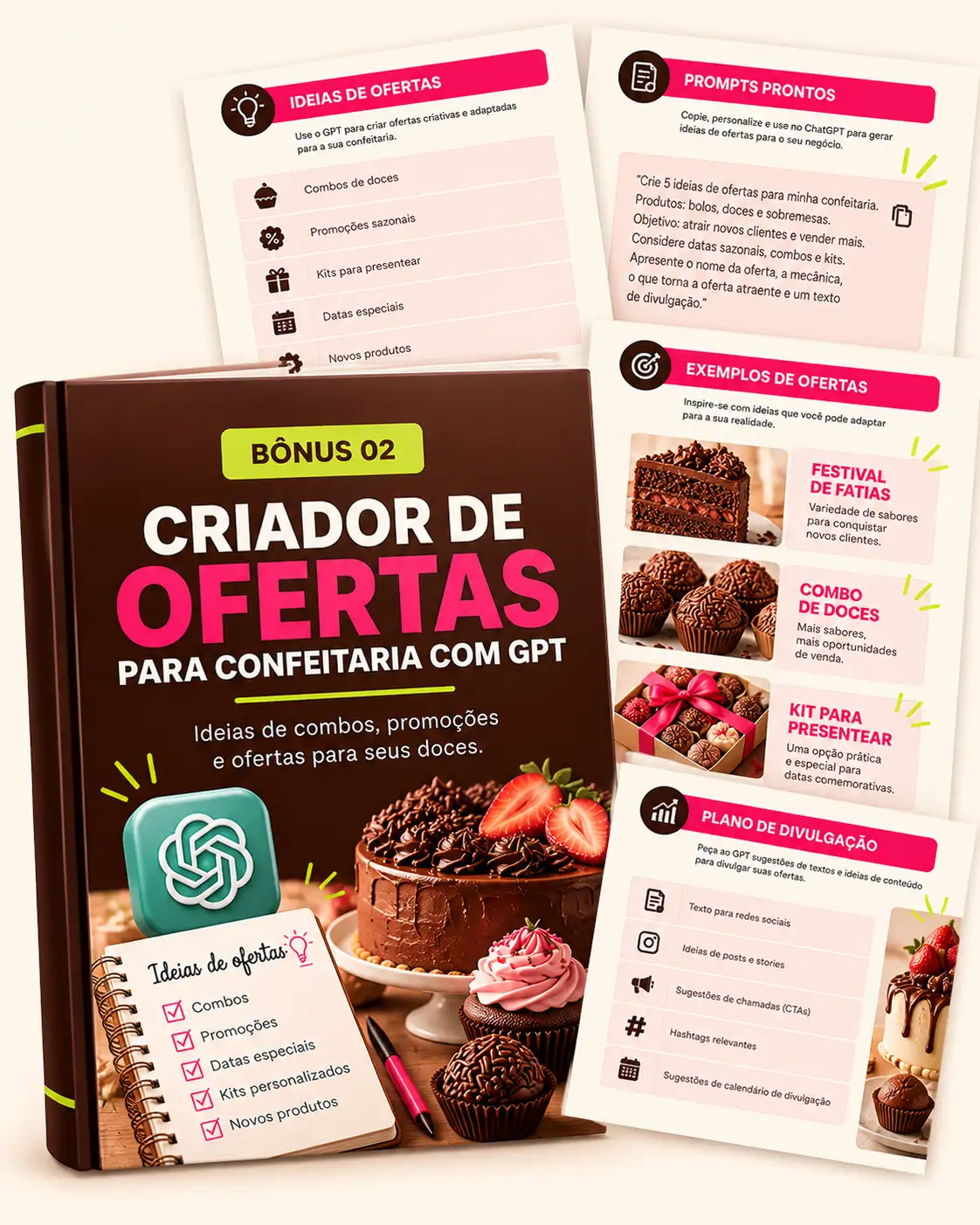 Criador de Ofertas para Confeitaria com GPT