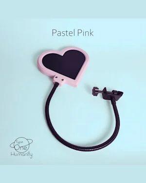 etsy.com | One Love (Heart shape Pop Filter)