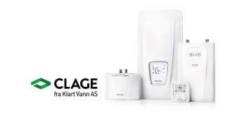 Energibesparing med Clage gjennomstrømningsvarmere