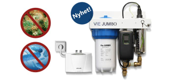 Si hei til vårt nye VIE JUMBO-10 vannrensesystem!
