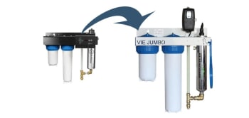 Viktig informasjon om Vie-jumbo vannrensesystem