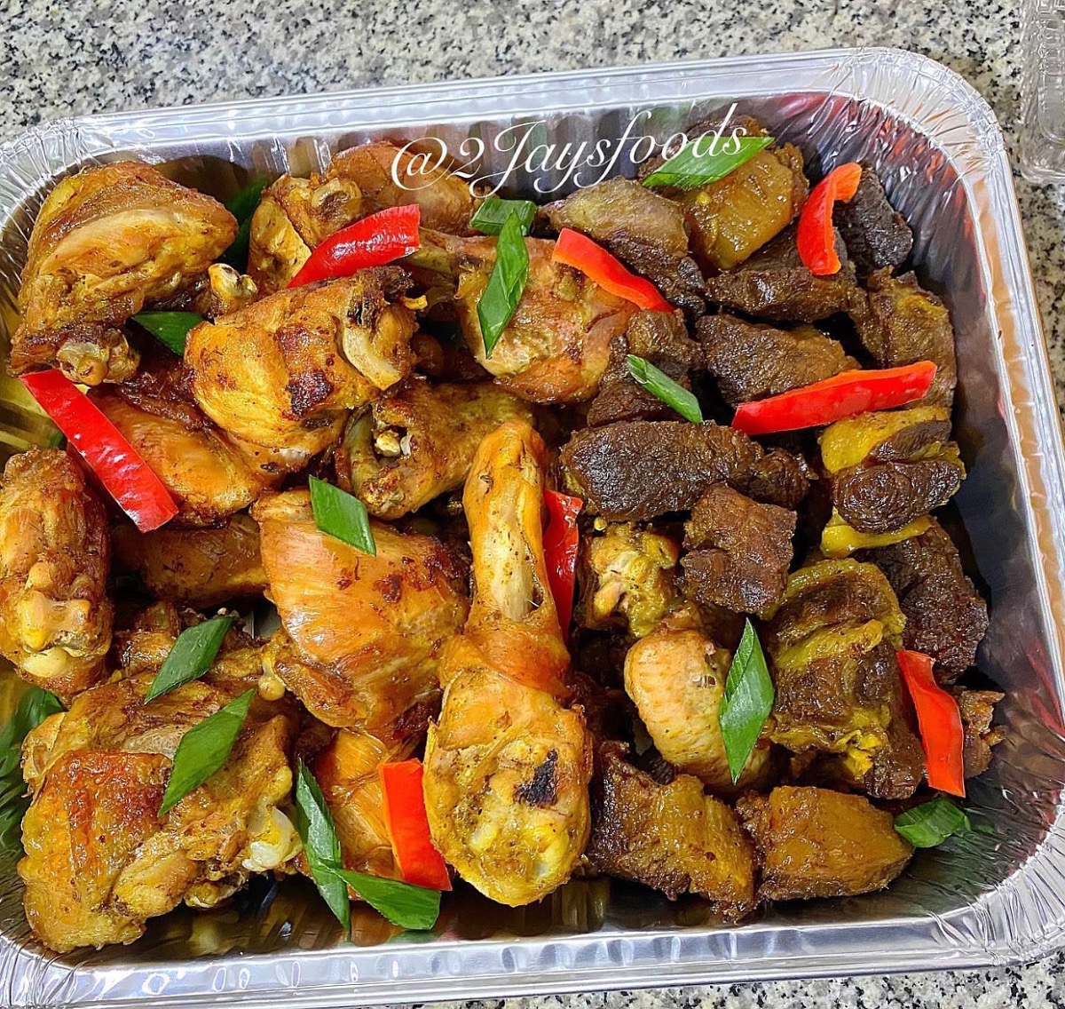 SmallTray of chicken/beef, photo 2