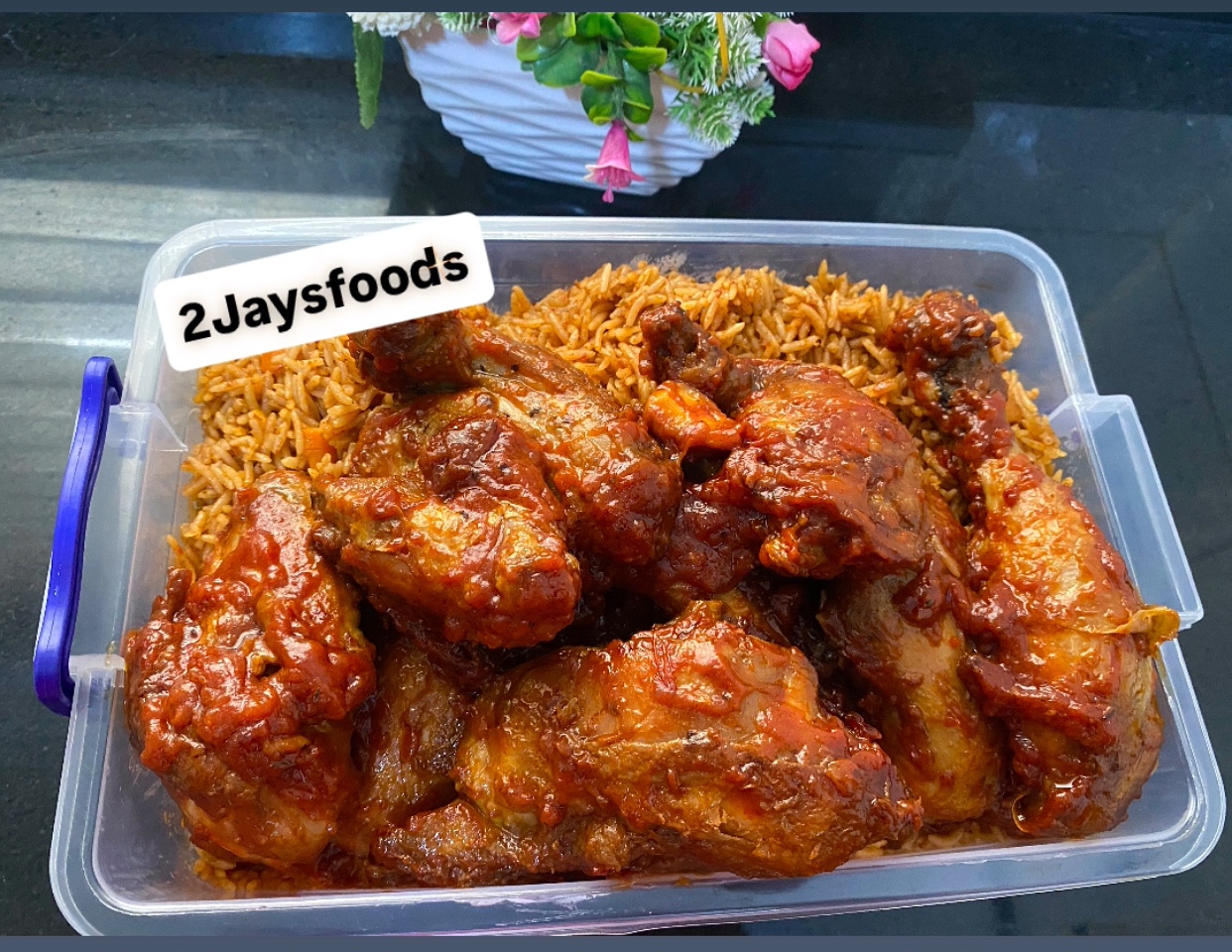 5L basmati Jollof rice  with chicken, photo 2