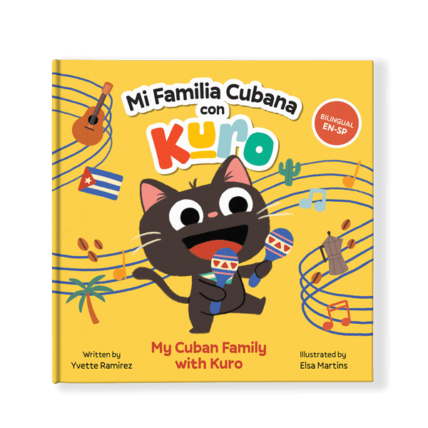 Mi Familia Cubana con Kuro book cover