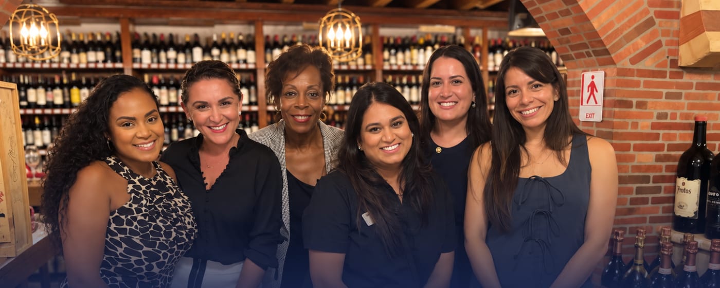 Melody at the FICPA networking event, South Miami