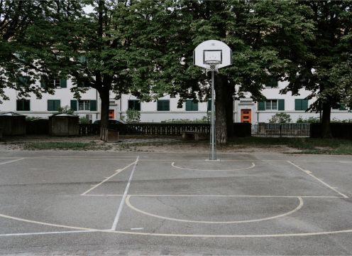 School Yard Stencilling