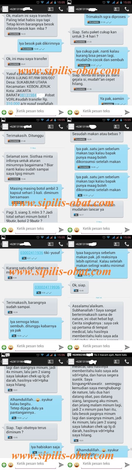 Testimoni asli tpha dan vdrl sembuh