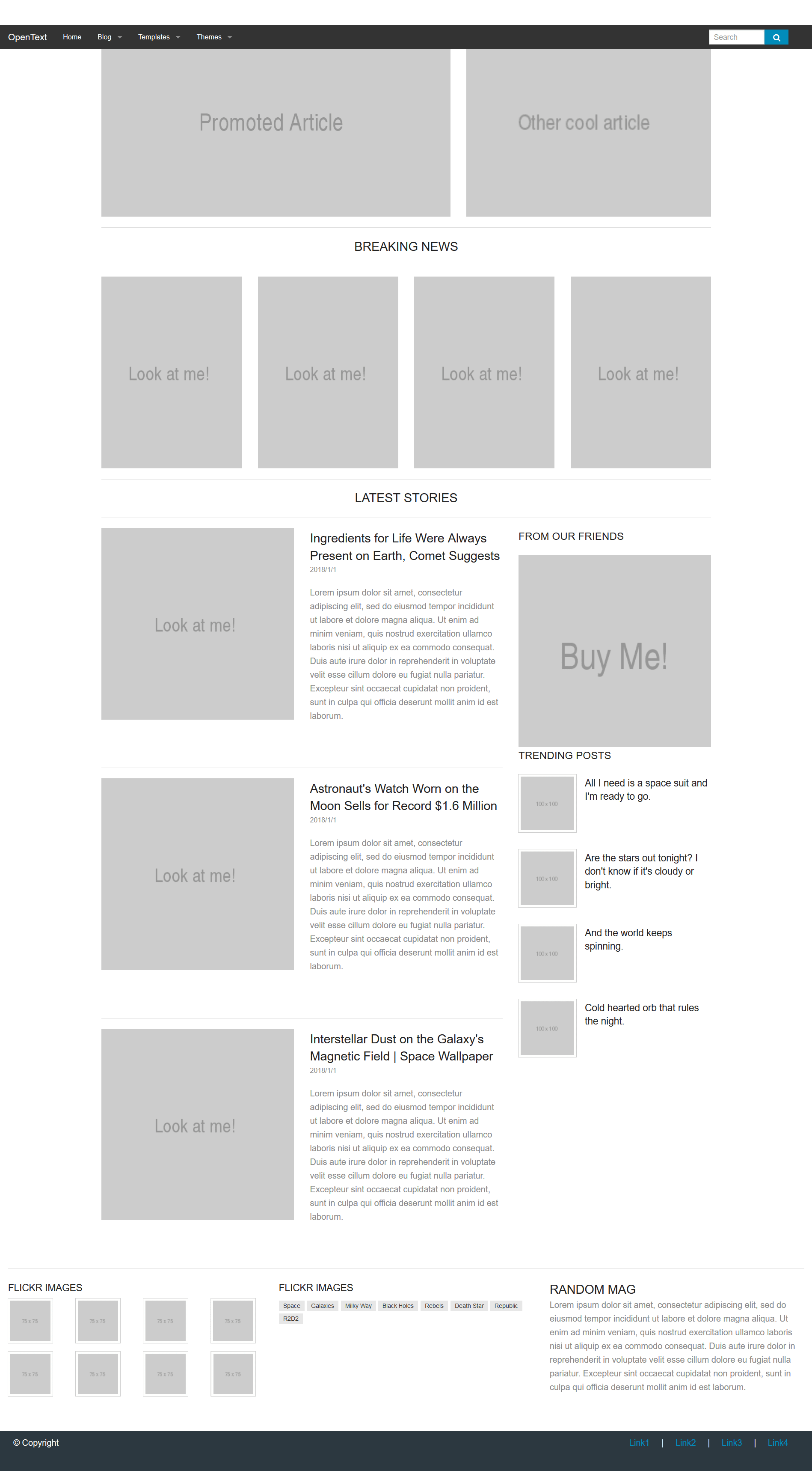 News Magazine Template
