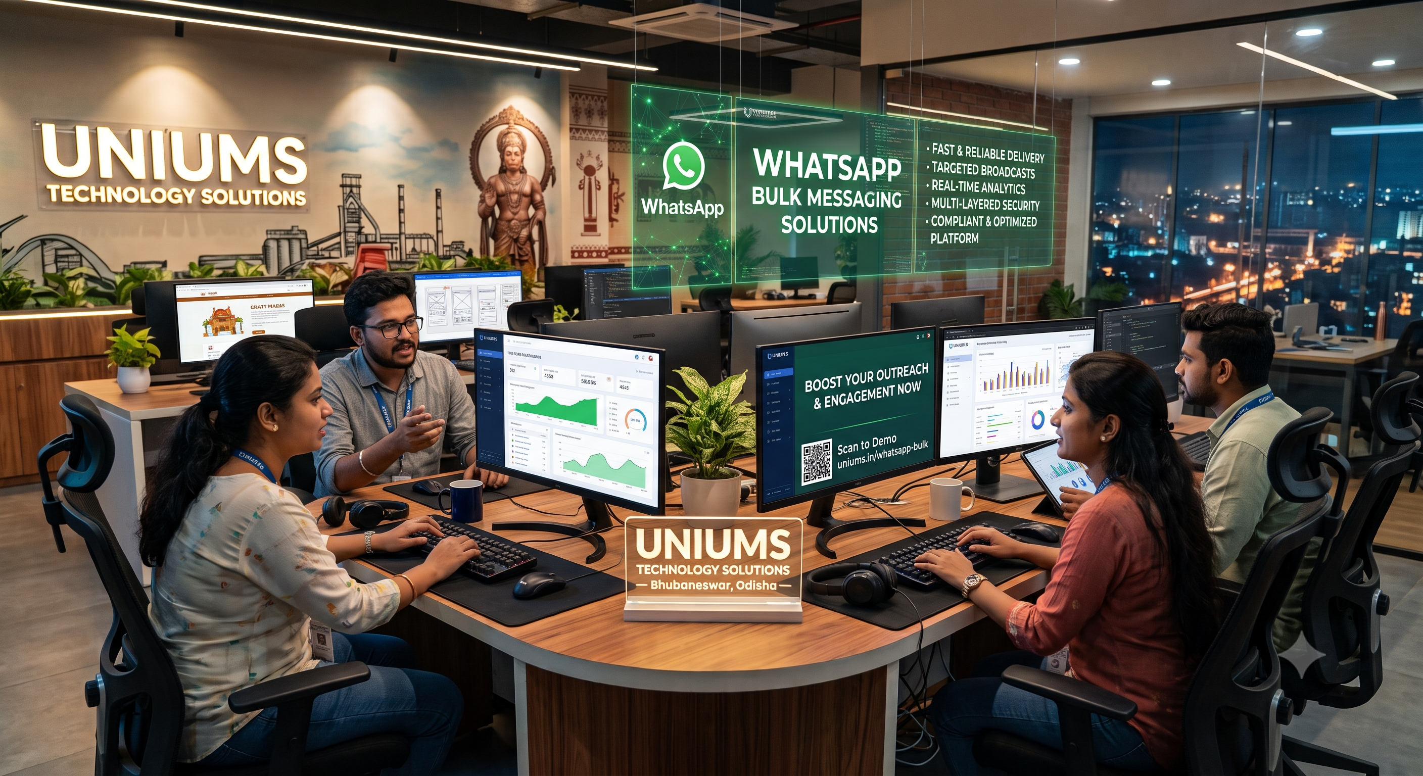 Bulk WhatsApp API Messaging and Software Development in Rourkela, Odisha