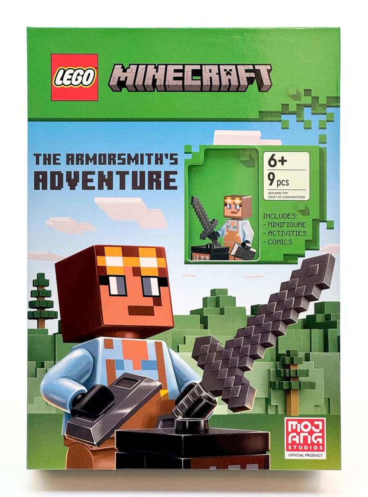 Minecraft: Armoursmith Adventure – widok główny