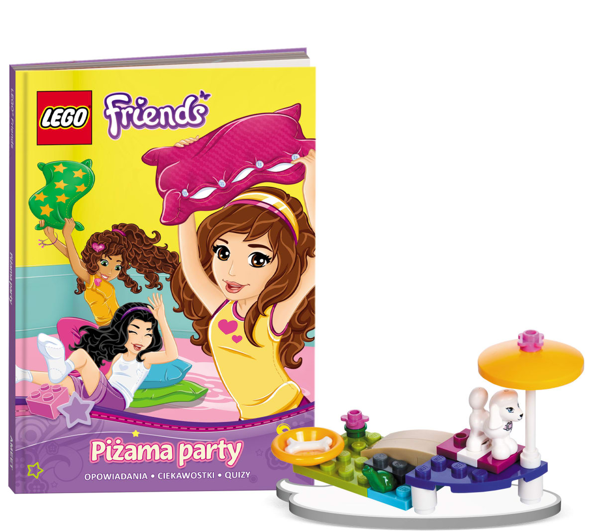 Friends: Piżama Party – widok główny