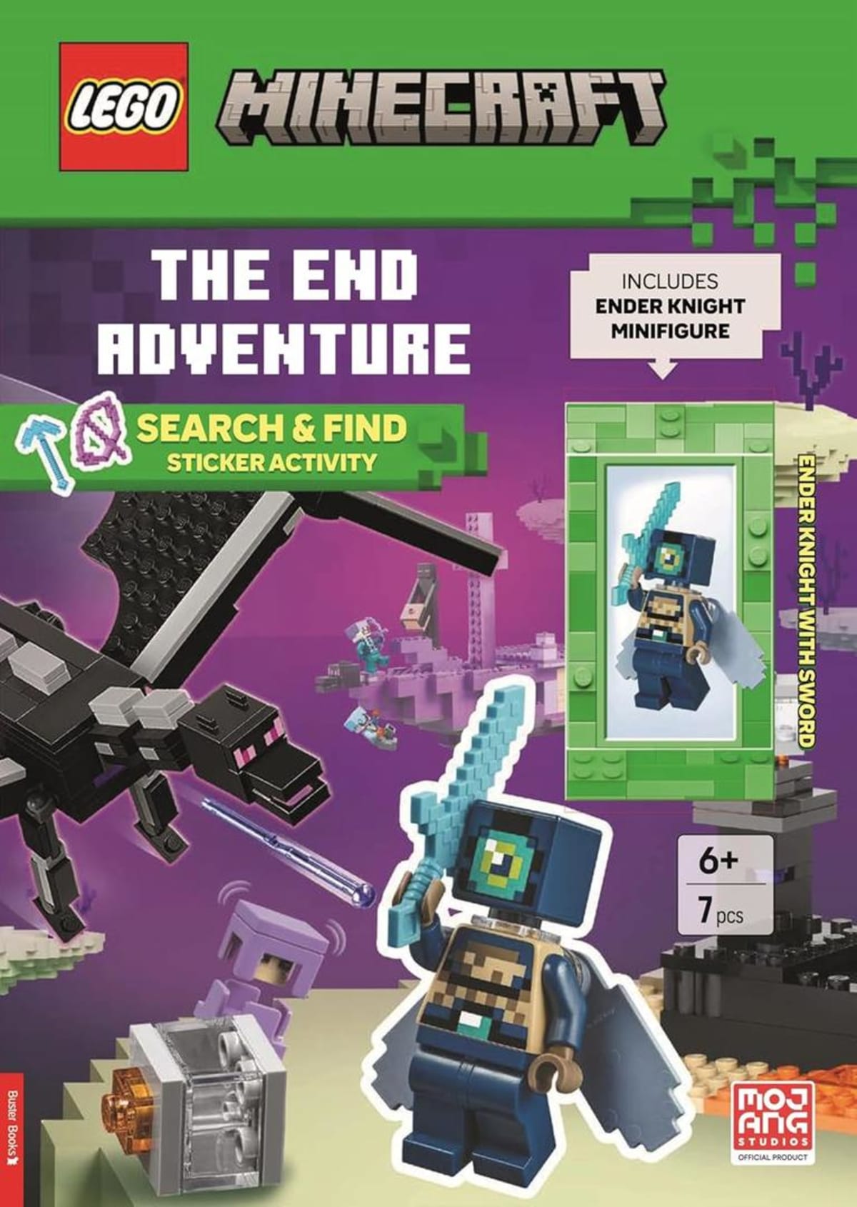 Minecraft: The End Adventure: Seek-and-Find: Sticker Activity Book – widok główny