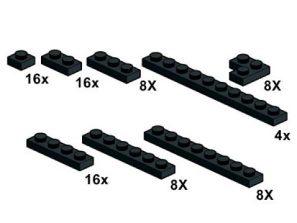 Black Plates 1 x n – widok główny