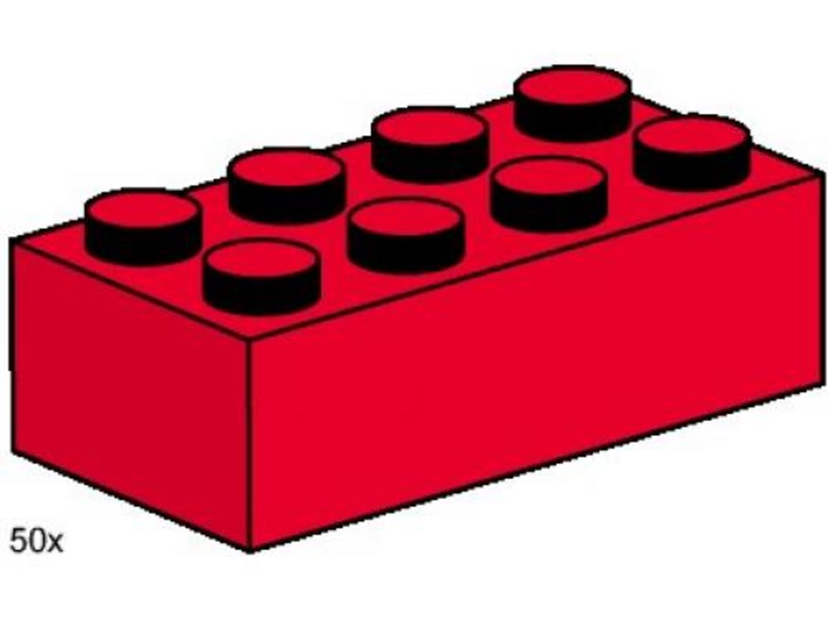 2 x 4 Red Bricks – widok główny