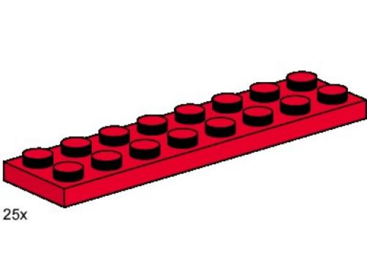 2 x 8 Red Plates – widok główny