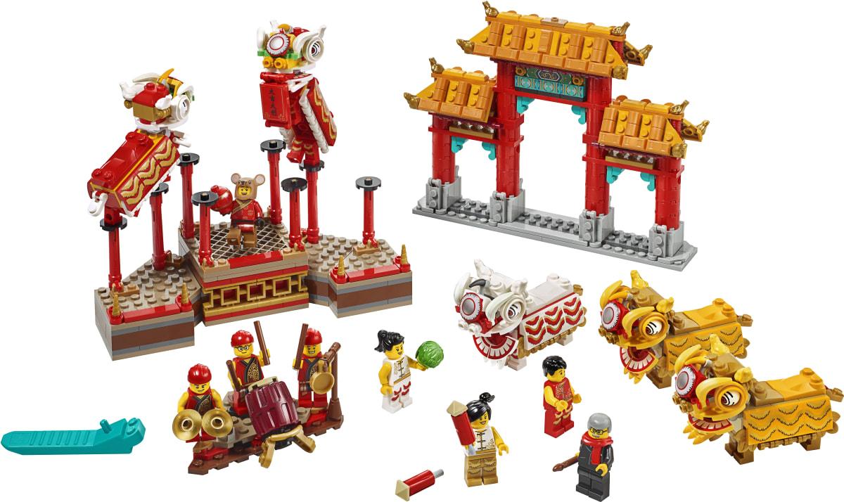 Lion Dance – widok główny