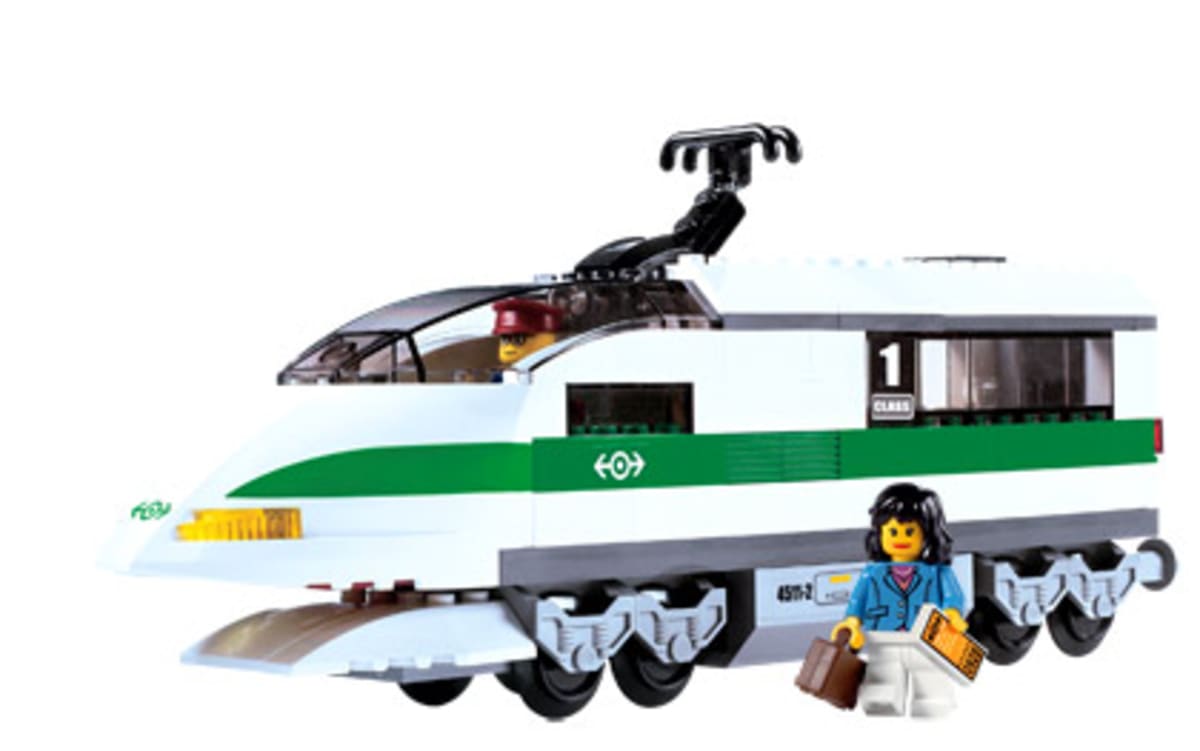 High Speed Train Locomotive – widok główny