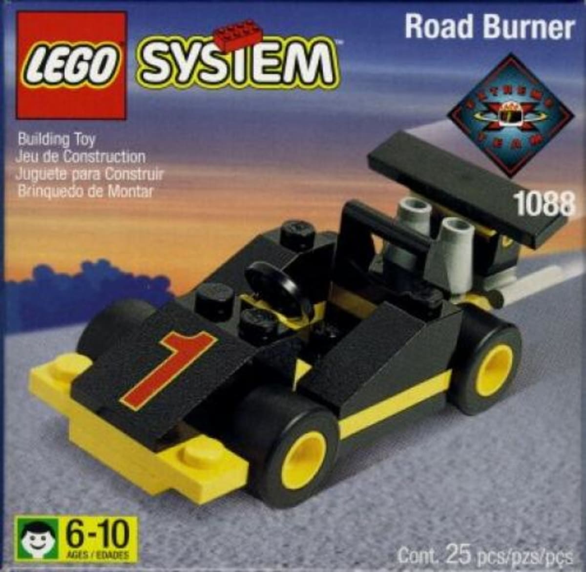 Road Burner – widok główny